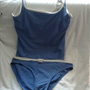 Michael Kors Blue Two piece swimsuit LARGE